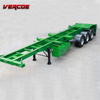  Tri-Axle 40 FT Skeleton Chassis Semi Trailer