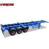 20 Ft 40 Tons Skeleton Skeletal Container Semi Trailer 