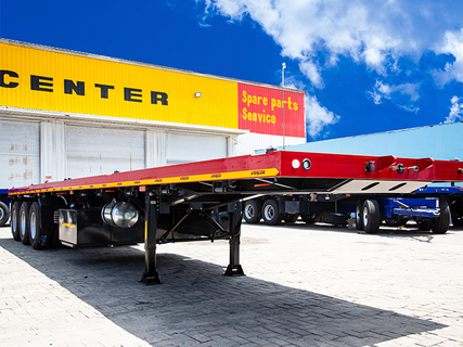 3 Axle 40ft Flatbed Trailer