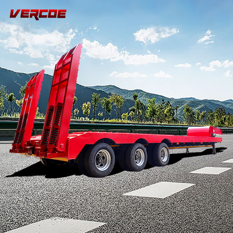  Gooseneck Lowbed Semi-Trailer